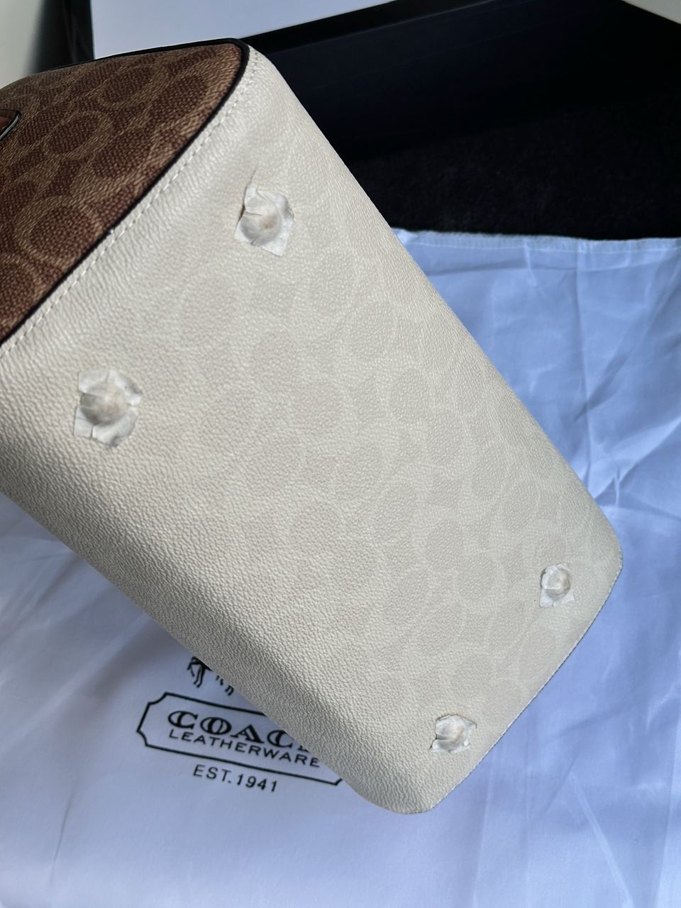 Coach Rowan Satchel In Signature Canvas - 15