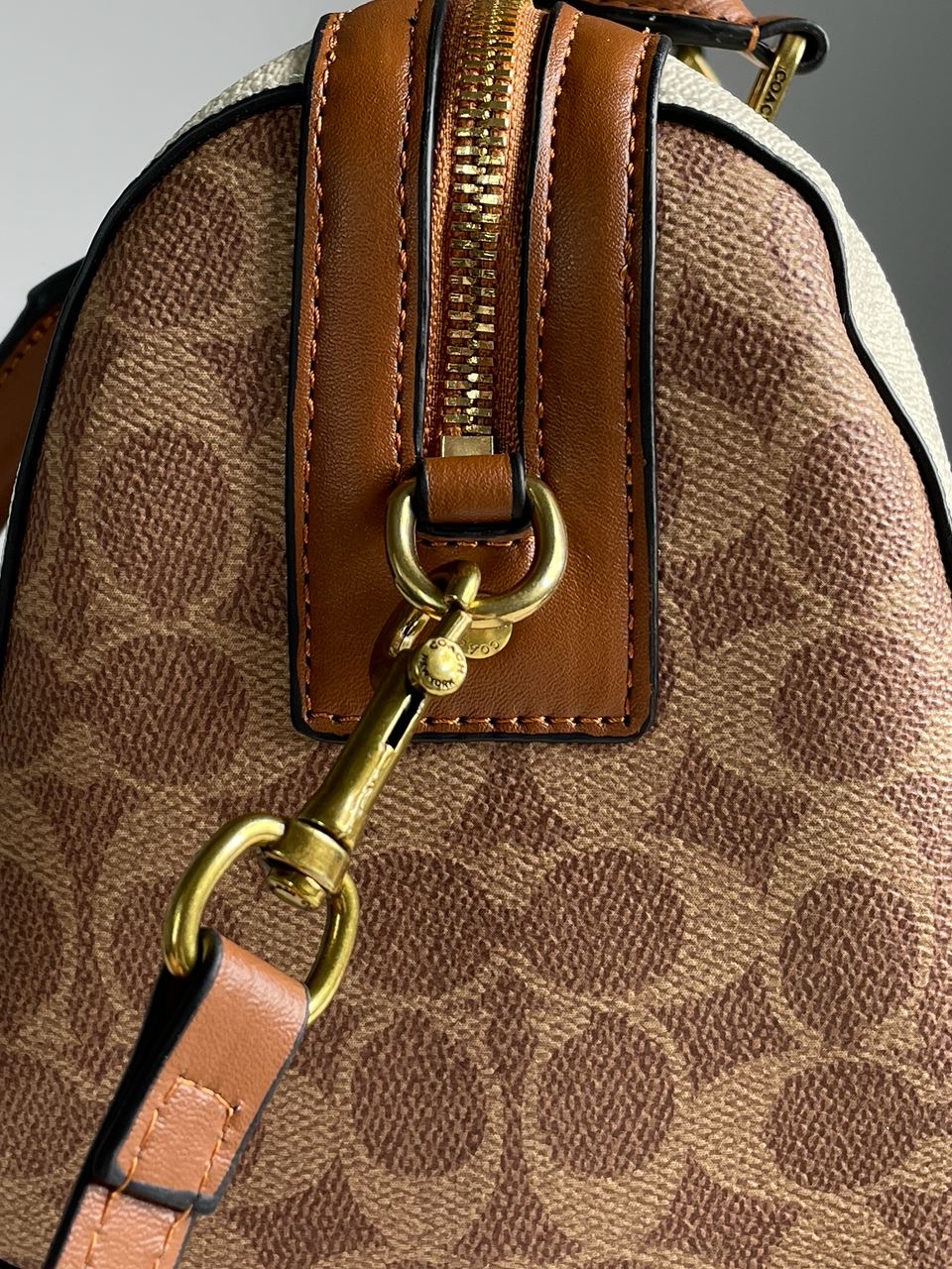 Coach Rowan Satchel In Signature Canvas - 20