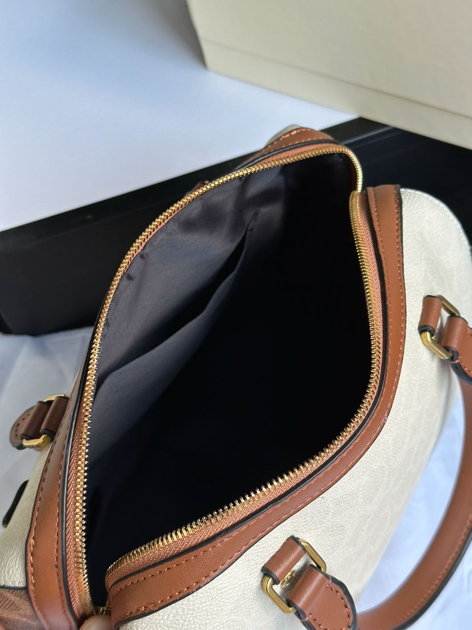 Coach Rowan Satchel In Signature Canvas - 23