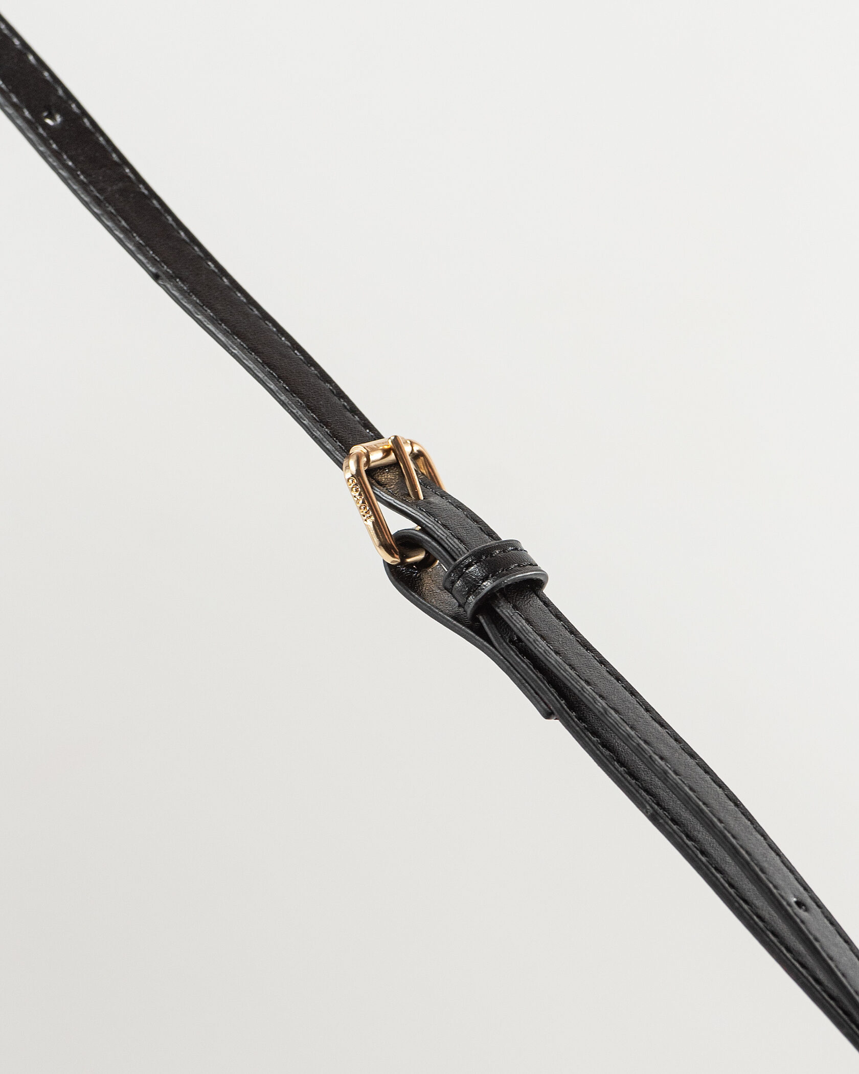 Coach Sadie Small Crossbody Bag in Signature Canvas Charcoal/Black - 12