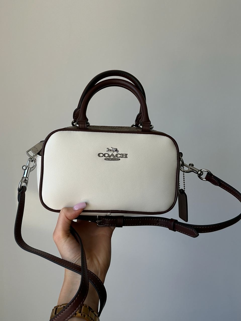 Coach Satchel Crossbody In Signature Colorblock - 2