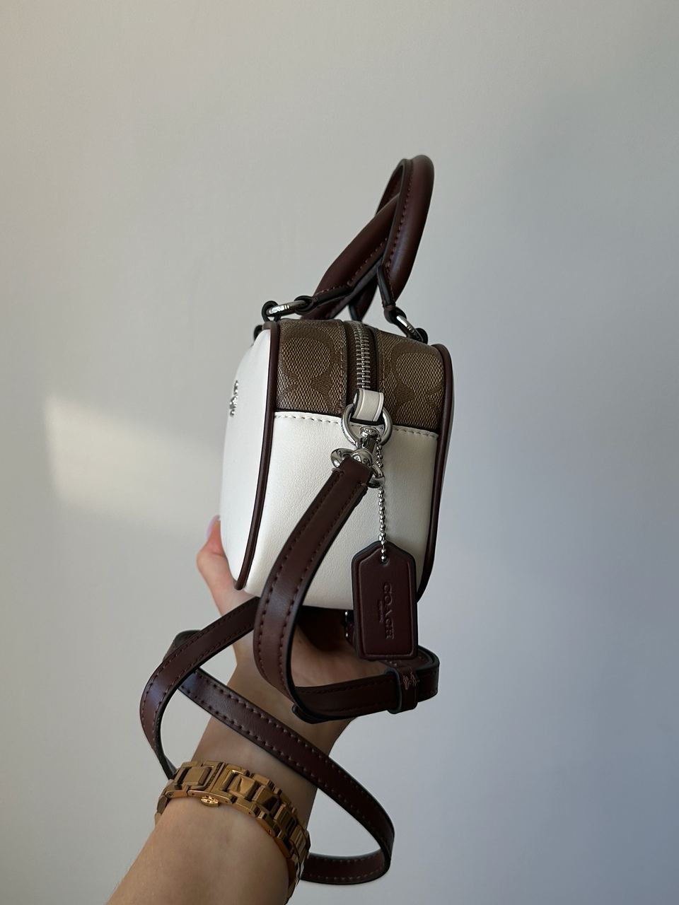 Coach Satchel Crossbody In Signature Colorblock - 6