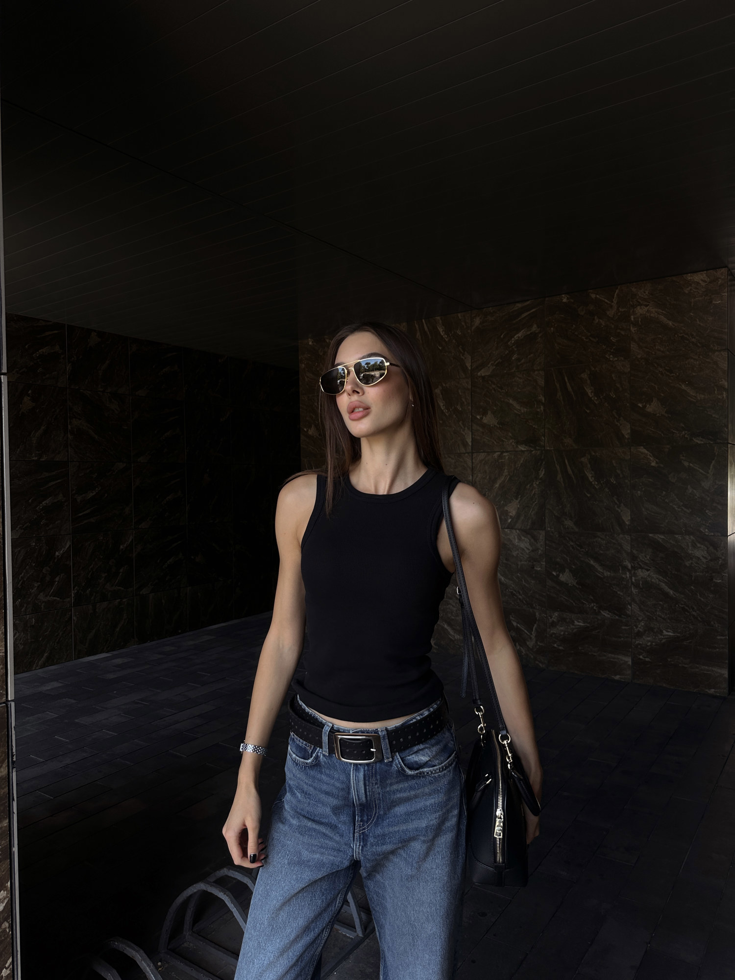 Coach Sierra Satchel Black [крафтова коробка] - 14