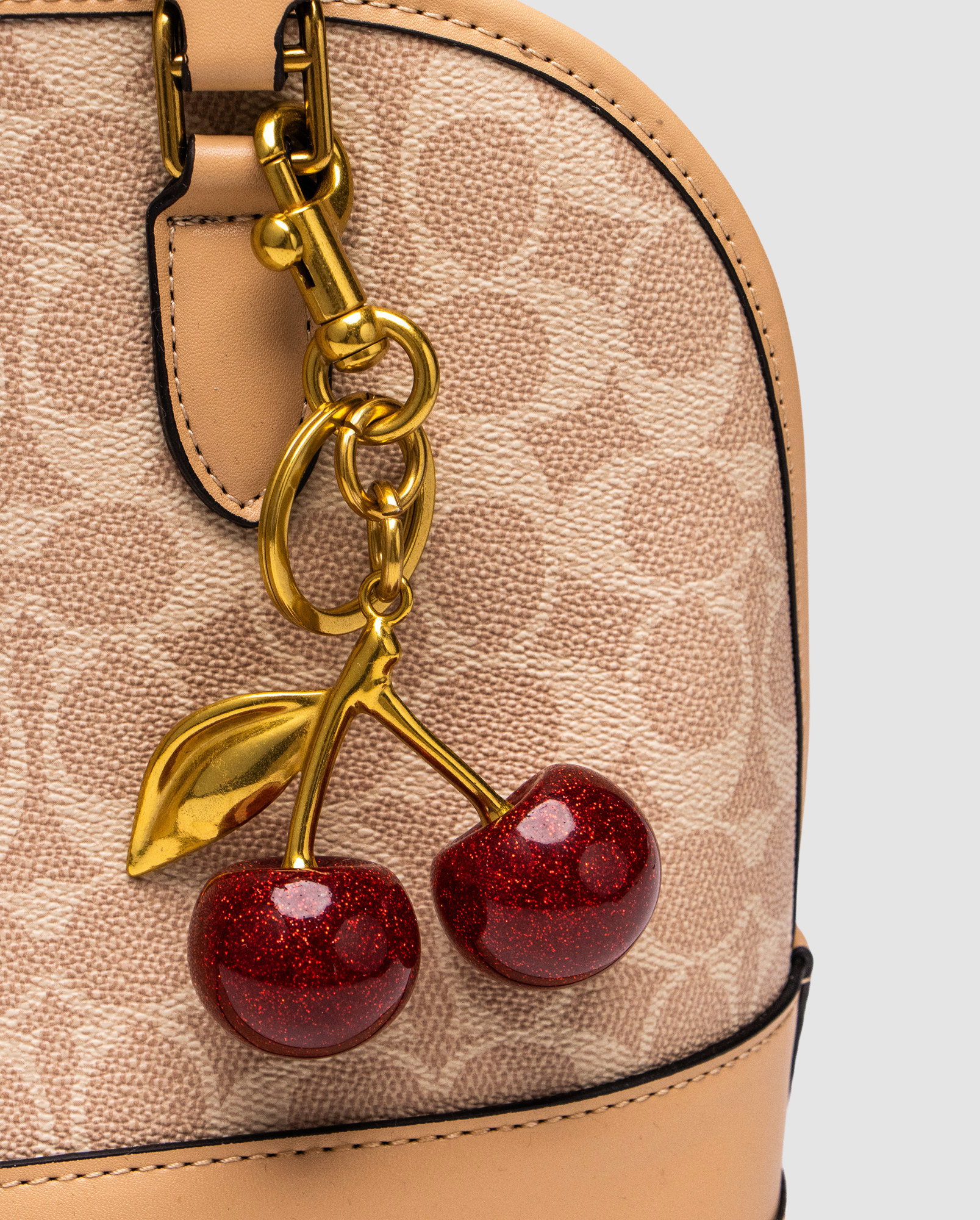 Coach Sierra Satchel In Signature Canvas Beige - 4