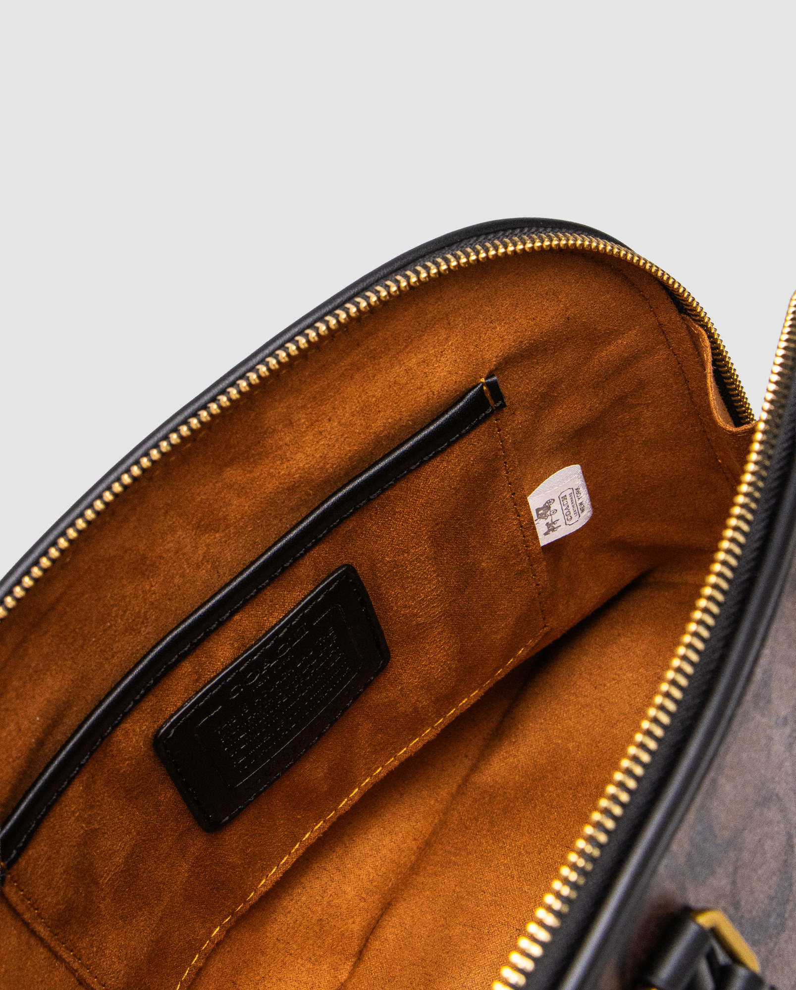Coach Sierra Satchel In Signature Canvas Brown - 5