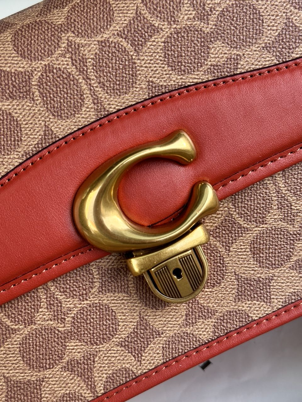 Coach Signature Logo Refined Calf Leather Studio Crossbody Bag - 11