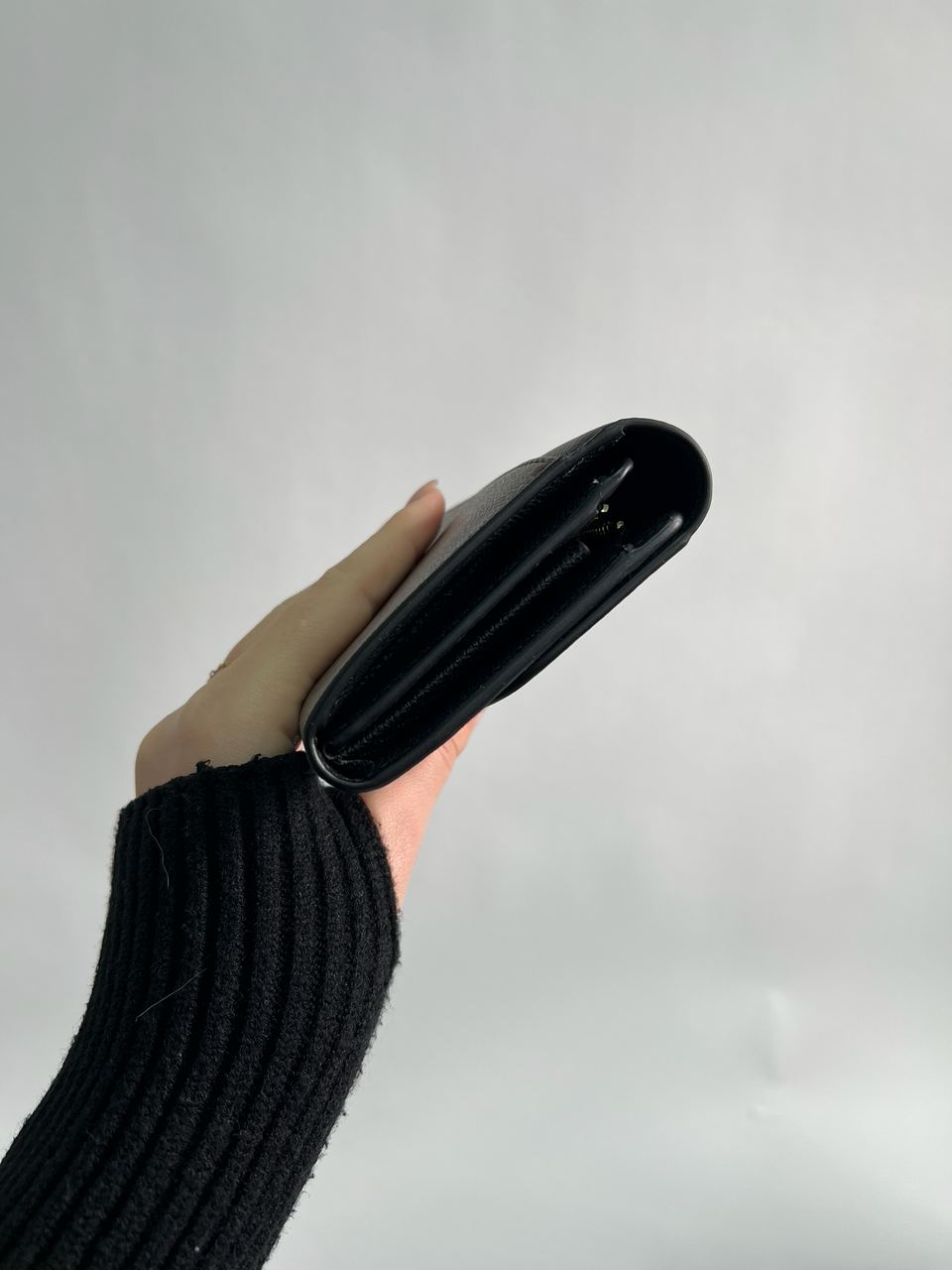 Coach Signature PVC Slim Envelope Wallet Black/Brown - 10