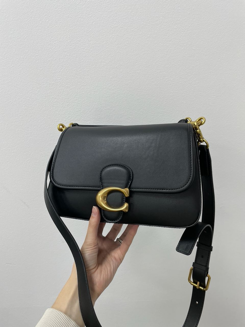 Coach Soft Tabby Calf Leather Shoulder Bag - 6