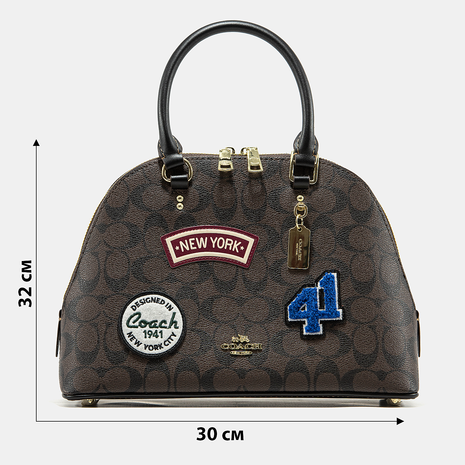 Coach Sullivan Crossbody Bag in Signature Canvas With Patches - 3