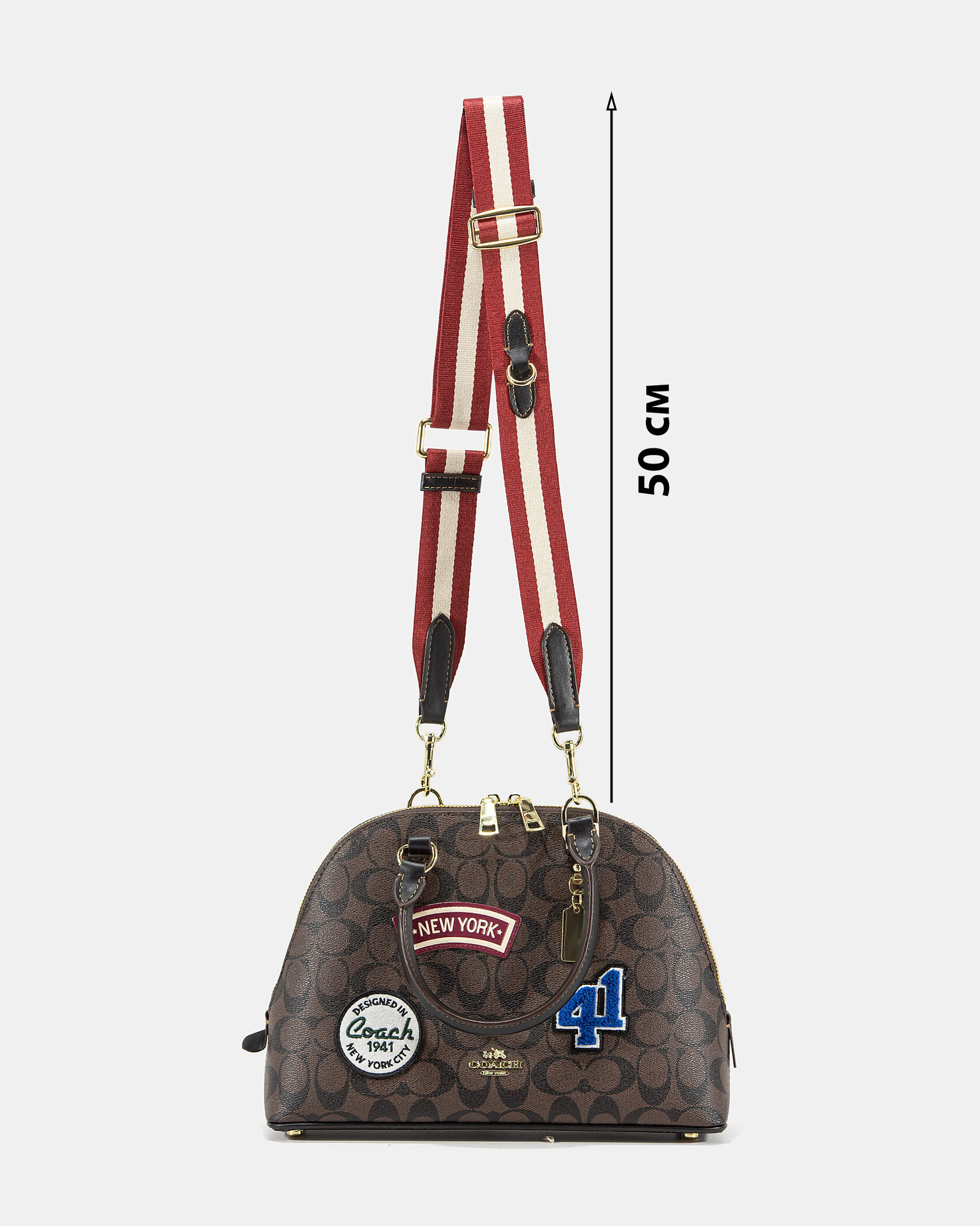 Coach Sullivan Crossbody Bag in Signature Canvas With Patches - 4