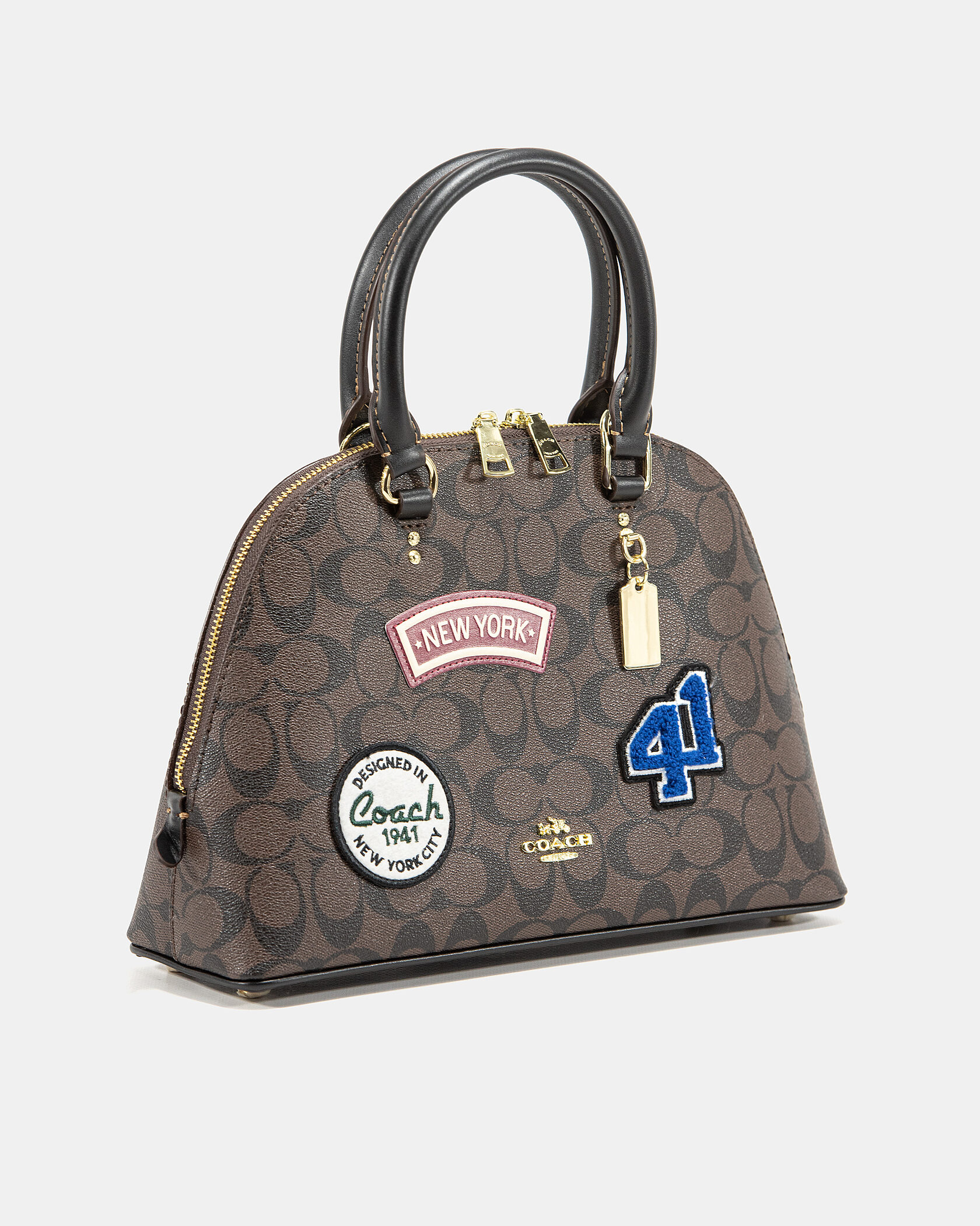 Coach Sullivan Crossbody Bag in Signature Canvas With Patches - 5