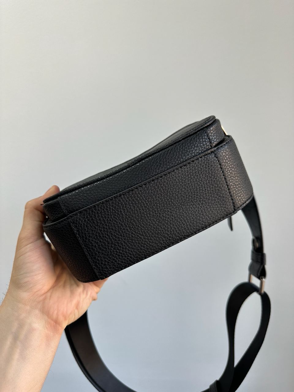 Coach Sullivan Flap Crossbody In Signature Canvas Grey/Black - 10