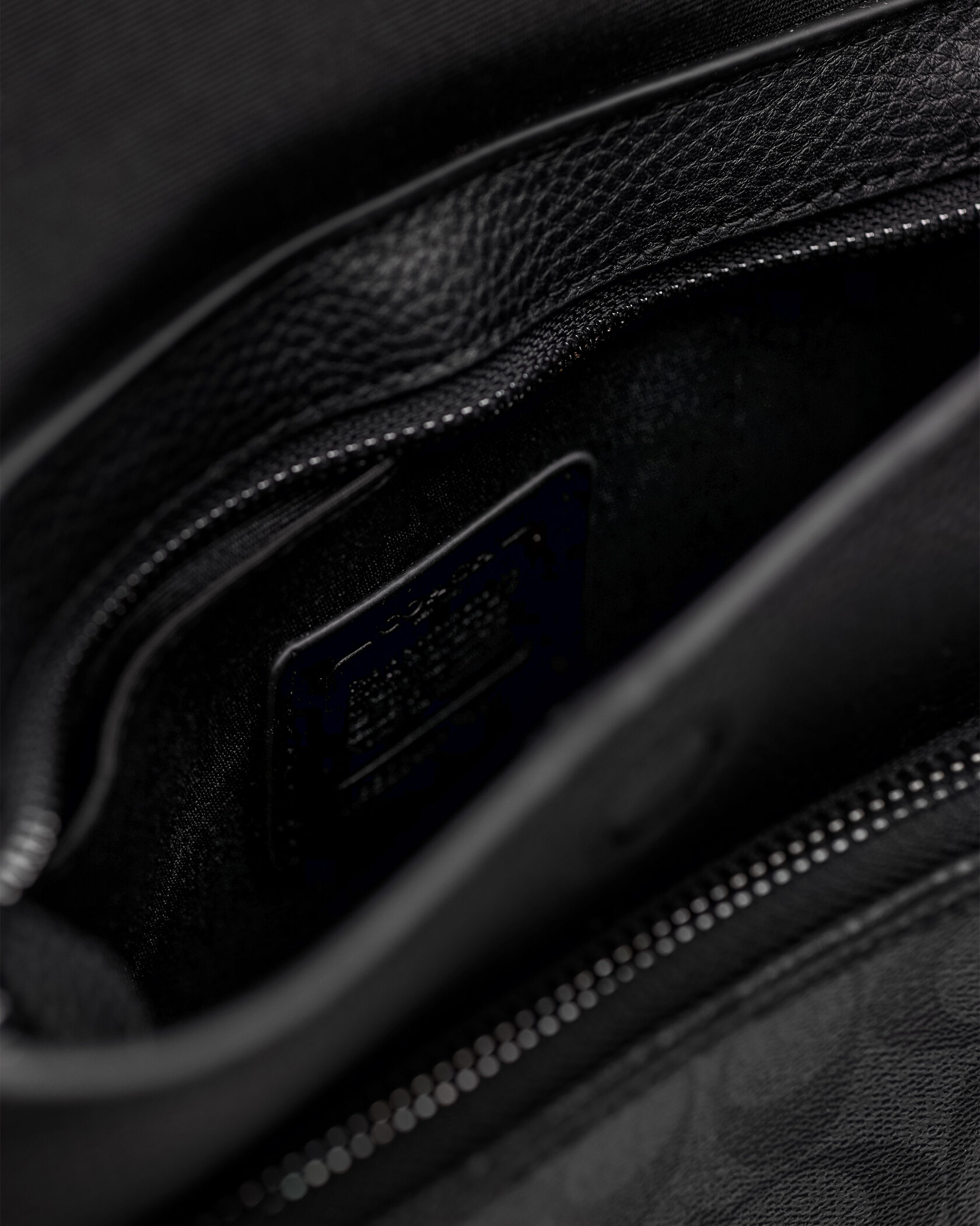 Coach Sullivan Flap Crossbody In Signature Canvas Grey/Black - 13