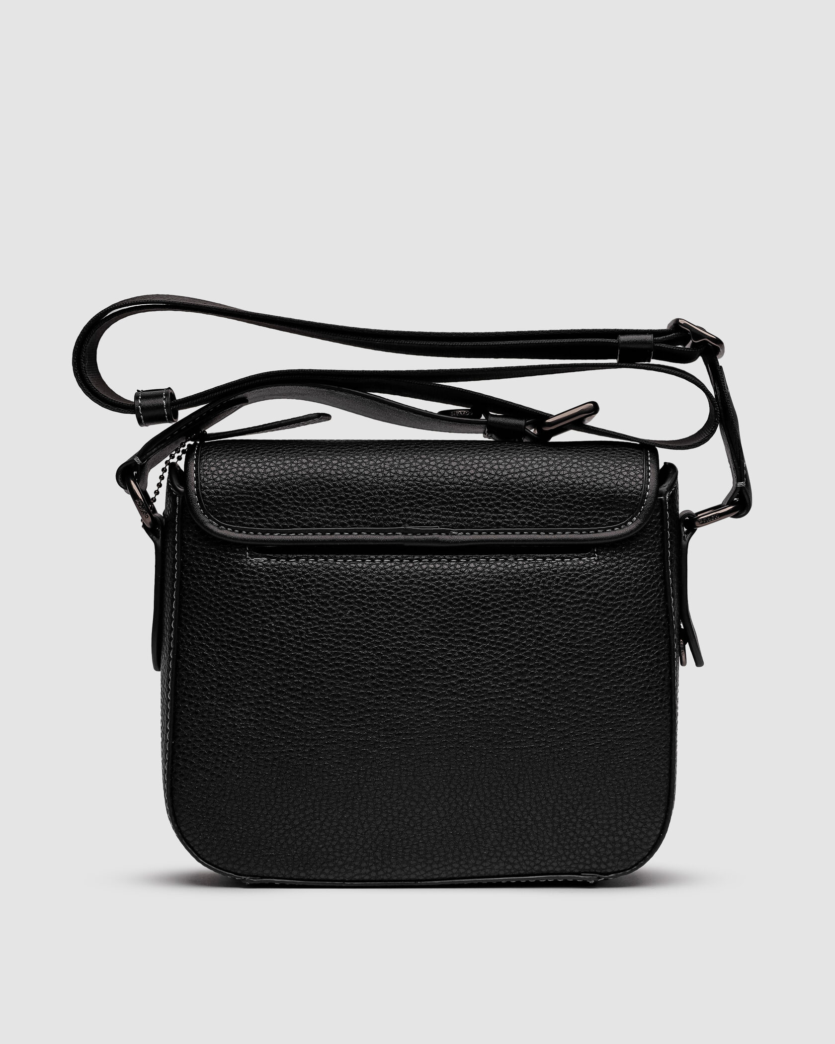 Coach Sullivan Flap Crossbody In Signature Canvas Total Black - 5