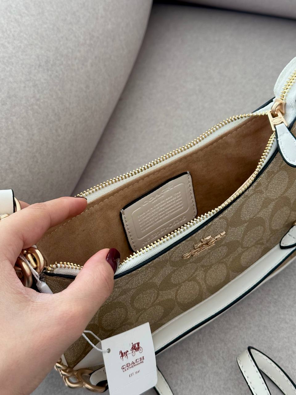 Coach Swinger 20 Signature Canvas - 7