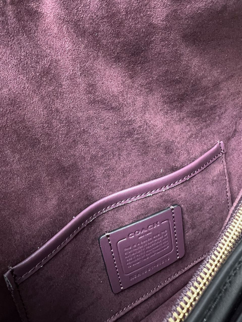 Coach Tabby Black/Beige Shoulder Bag In Signature Canvas - 13