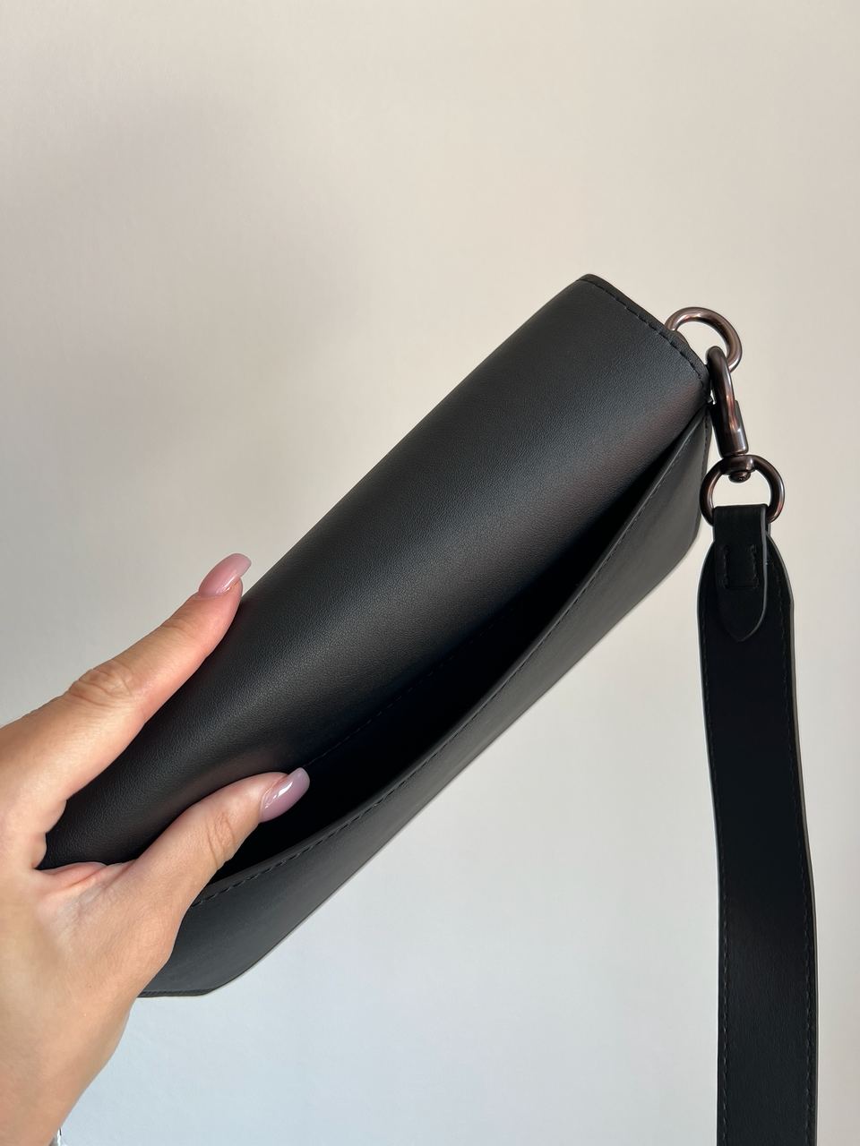 Coach Tabby Black/Grey Shoulder Bag 26 In Signature Canvas - 9