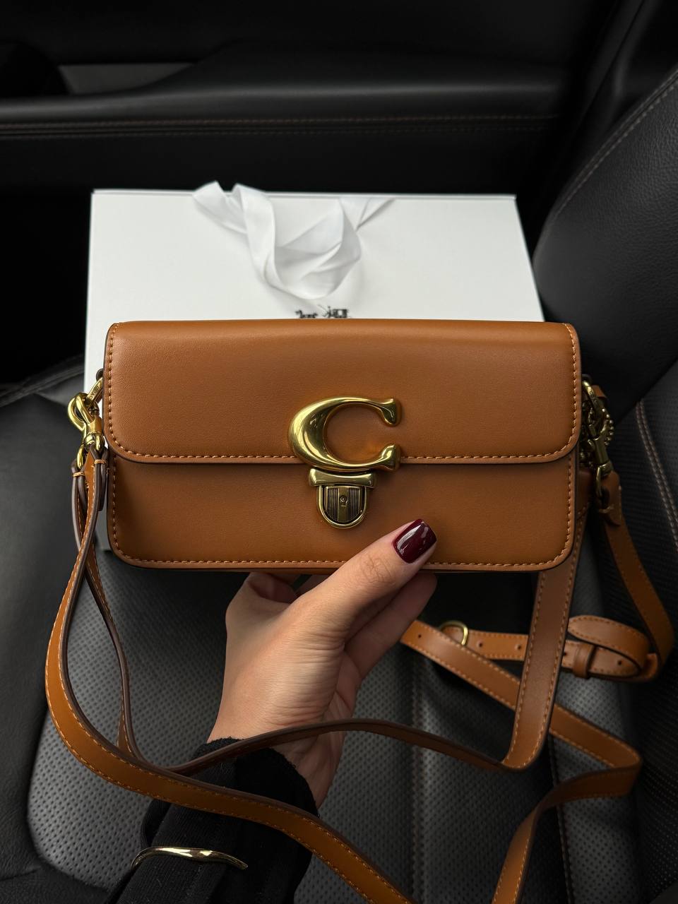 Coach Tabby Chain Clutch in Smooth Leather - 2