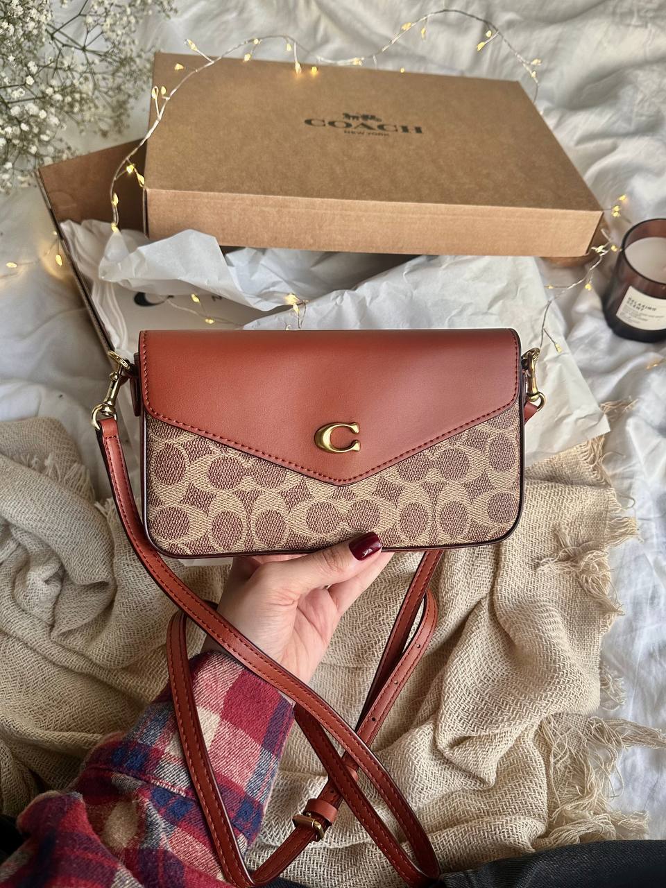 Coach Tabby Chain Crossbody In Signature Canvas - 2