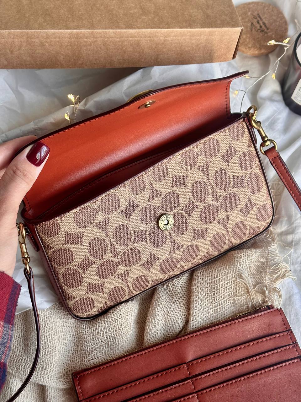 Coach Tabby Chain Crossbody In Signature Canvas - 4