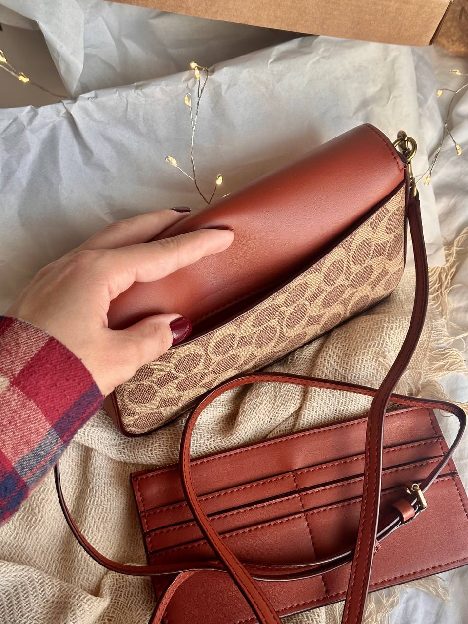 Coach Tabby Chain Crossbody In Signature Canvas - 5