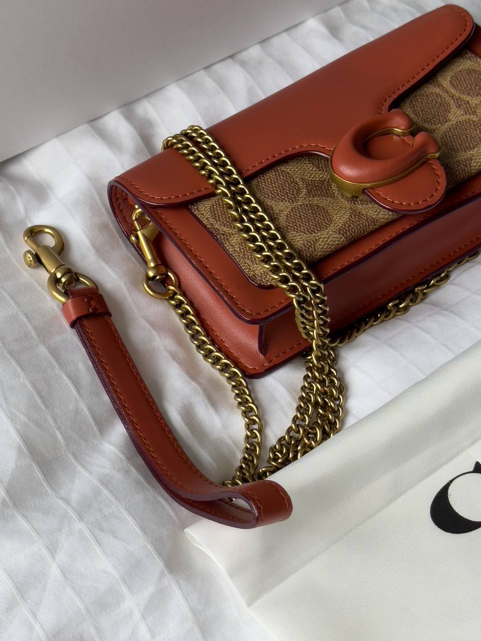 Coach Tabby Crossbody Wristlet In Signature Canvas - 13