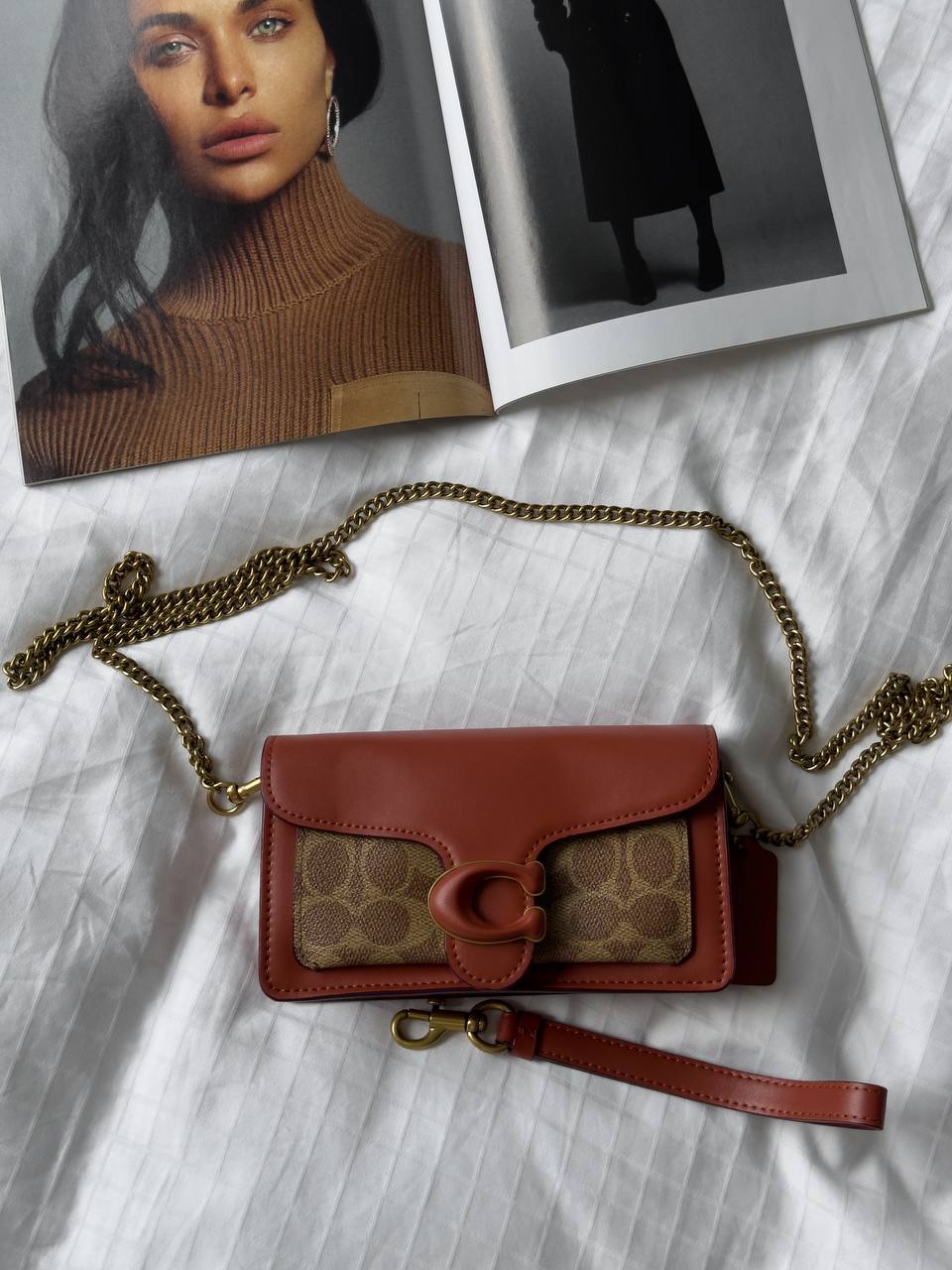 Coach Tabby Crossbody Wristlet In Signature Canvas - 2