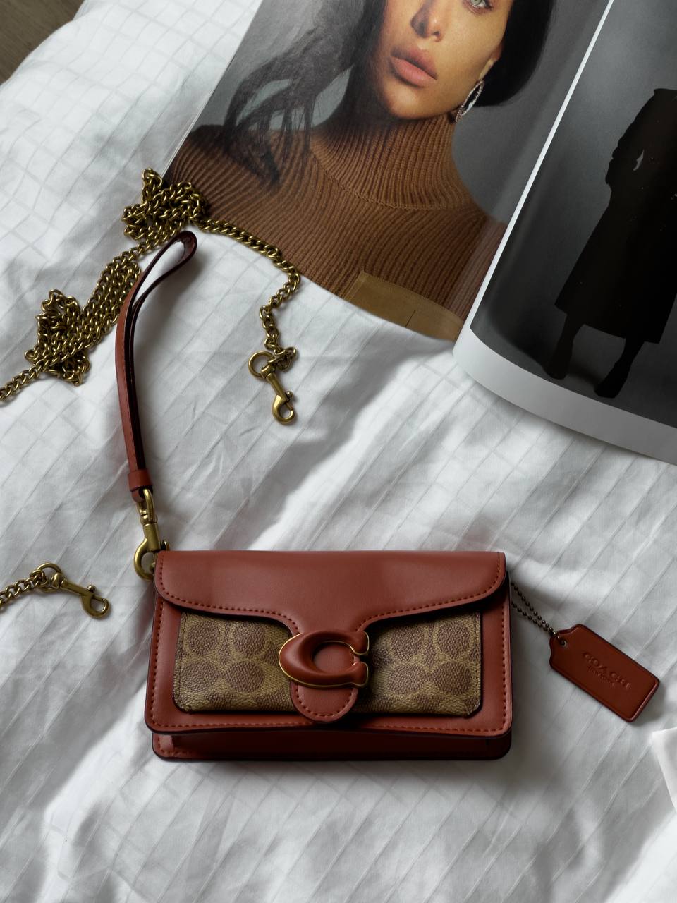 Coach Tabby Crossbody Wristlet In Signature Canvas - 4