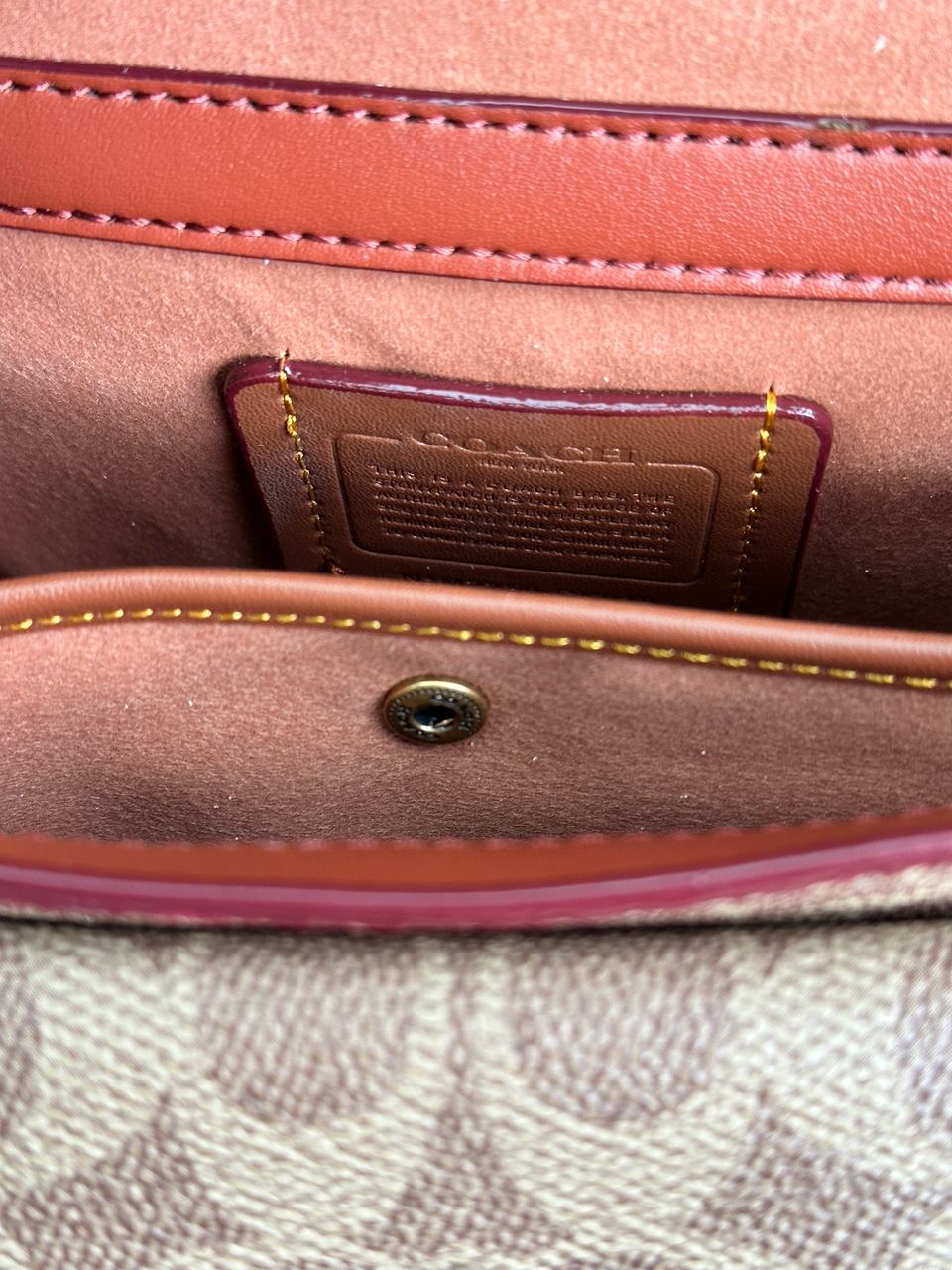 Coach Tabby Messenger In Signature Canvas - 29