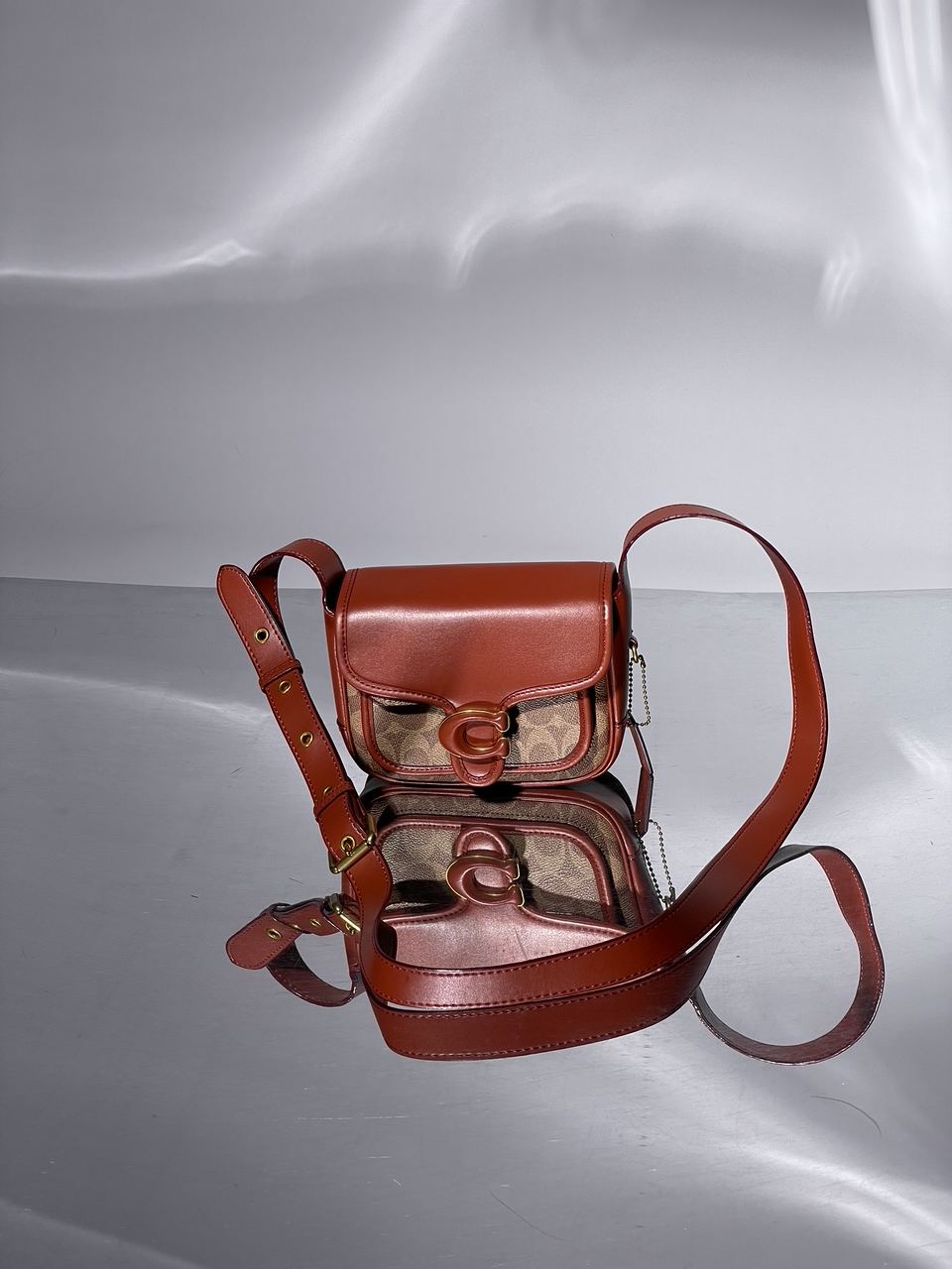 Coach Tabby Messenger In Signature Canvas - 8