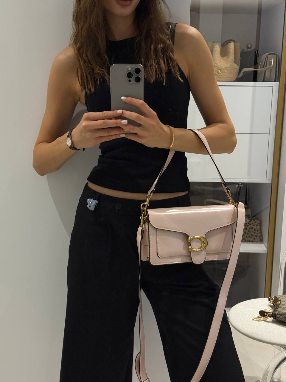 Coach Tabby Shoulder Baby Pink Bag - 6