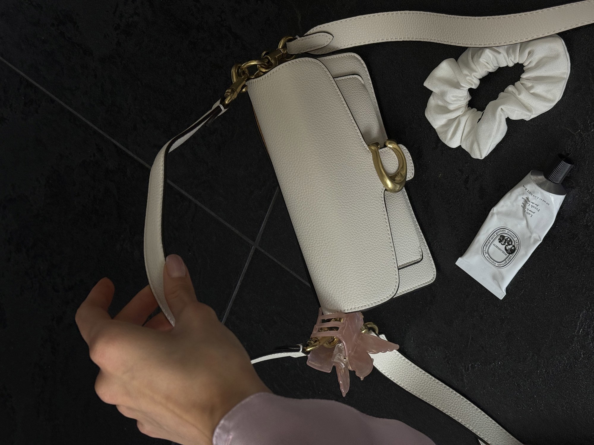 Coach Tabby Shoulder Bag 20 Brass/Chalk [крафтова коробка] - 15
