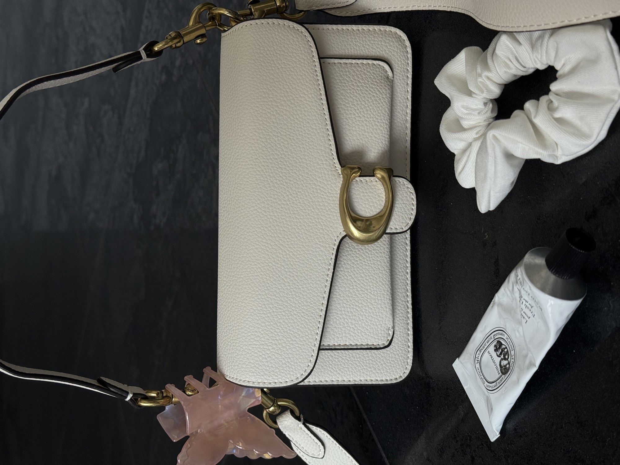 Coach Tabby Shoulder Bag 20 Brass/Chalk [крафтова коробка] - 14