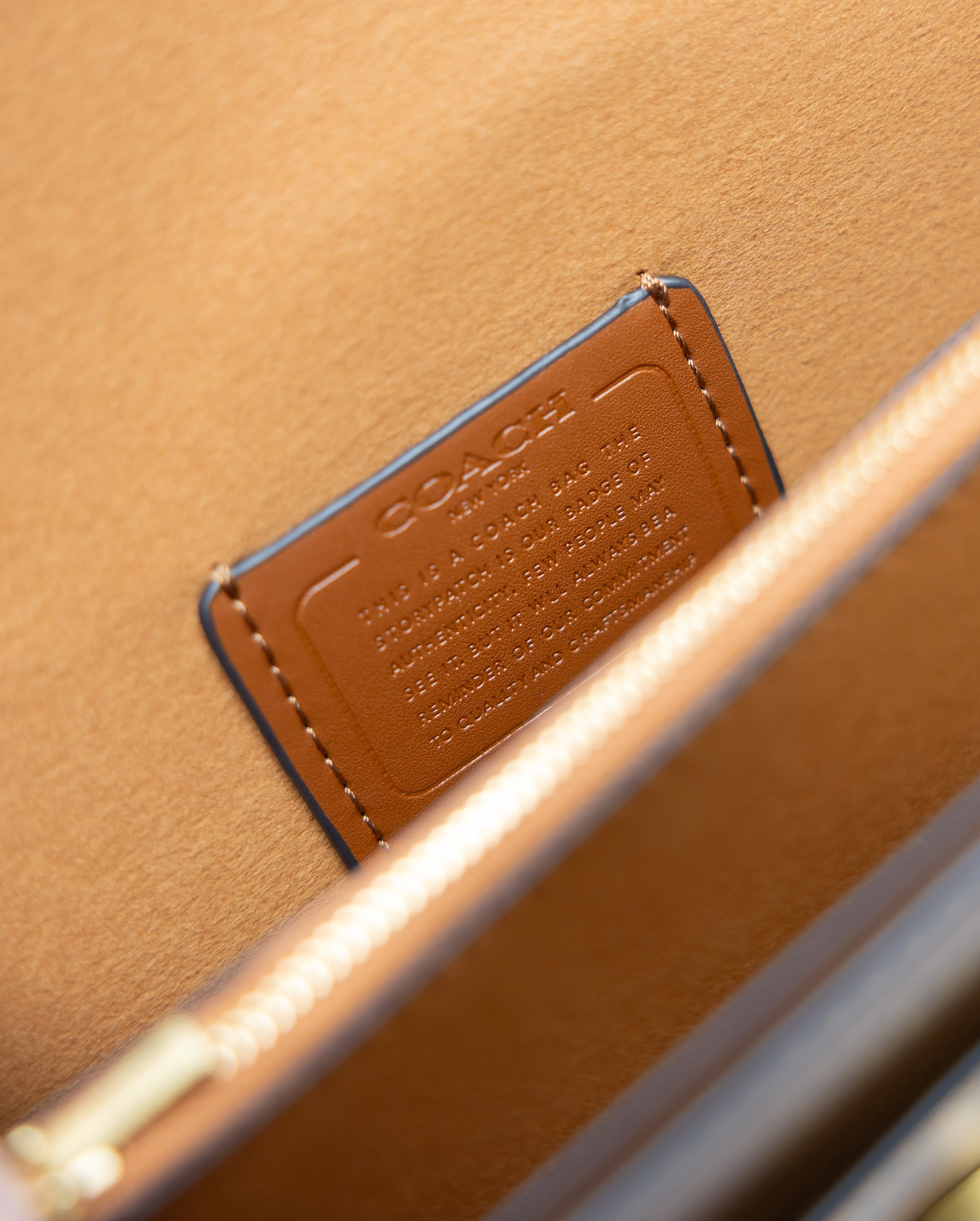 Coach Tabby Shoulder Bag 20 Brown/Gold - 8