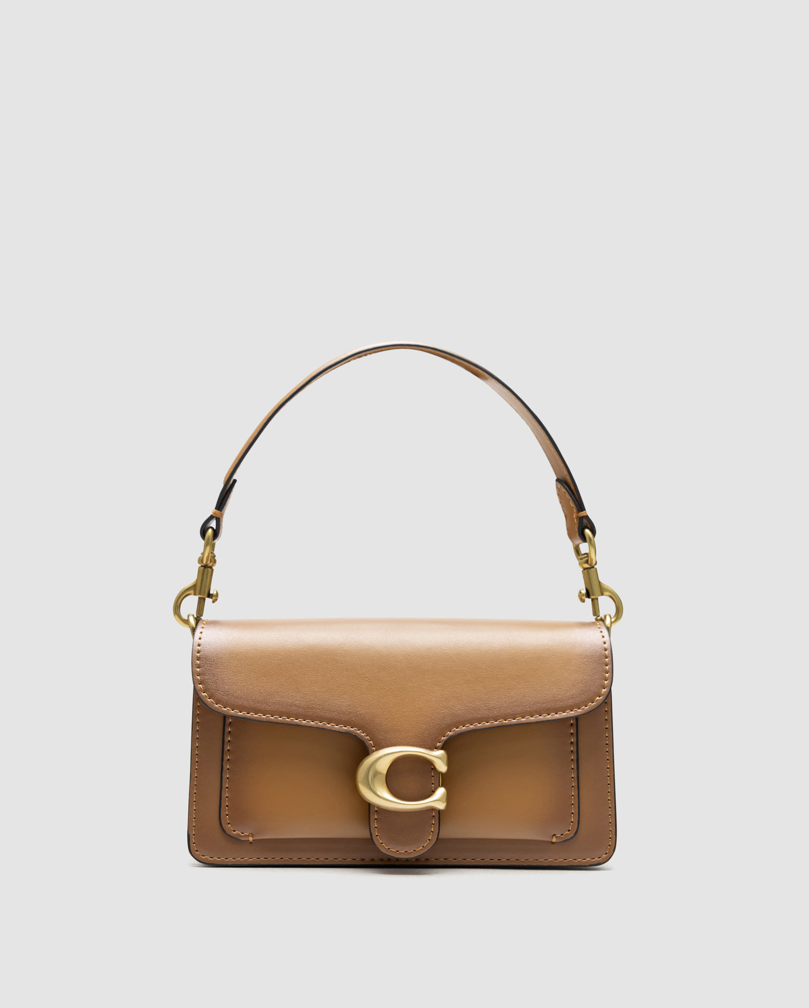 Coach Tabby Shoulder Bag 20 Brown/Gold - 2