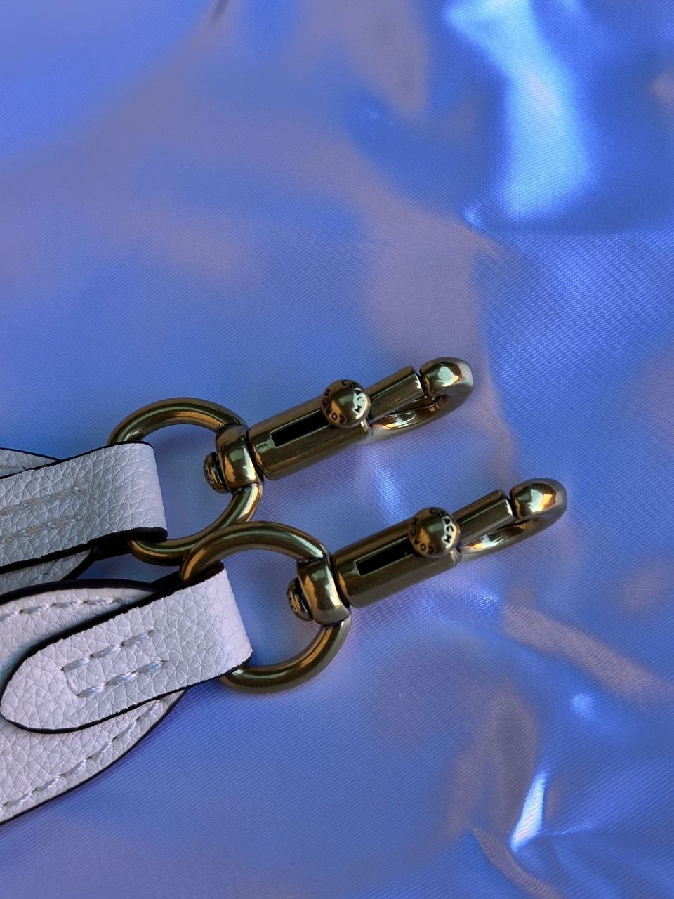 Coach Tabby Shoulder Bag 26 Brass/Chalk - 14