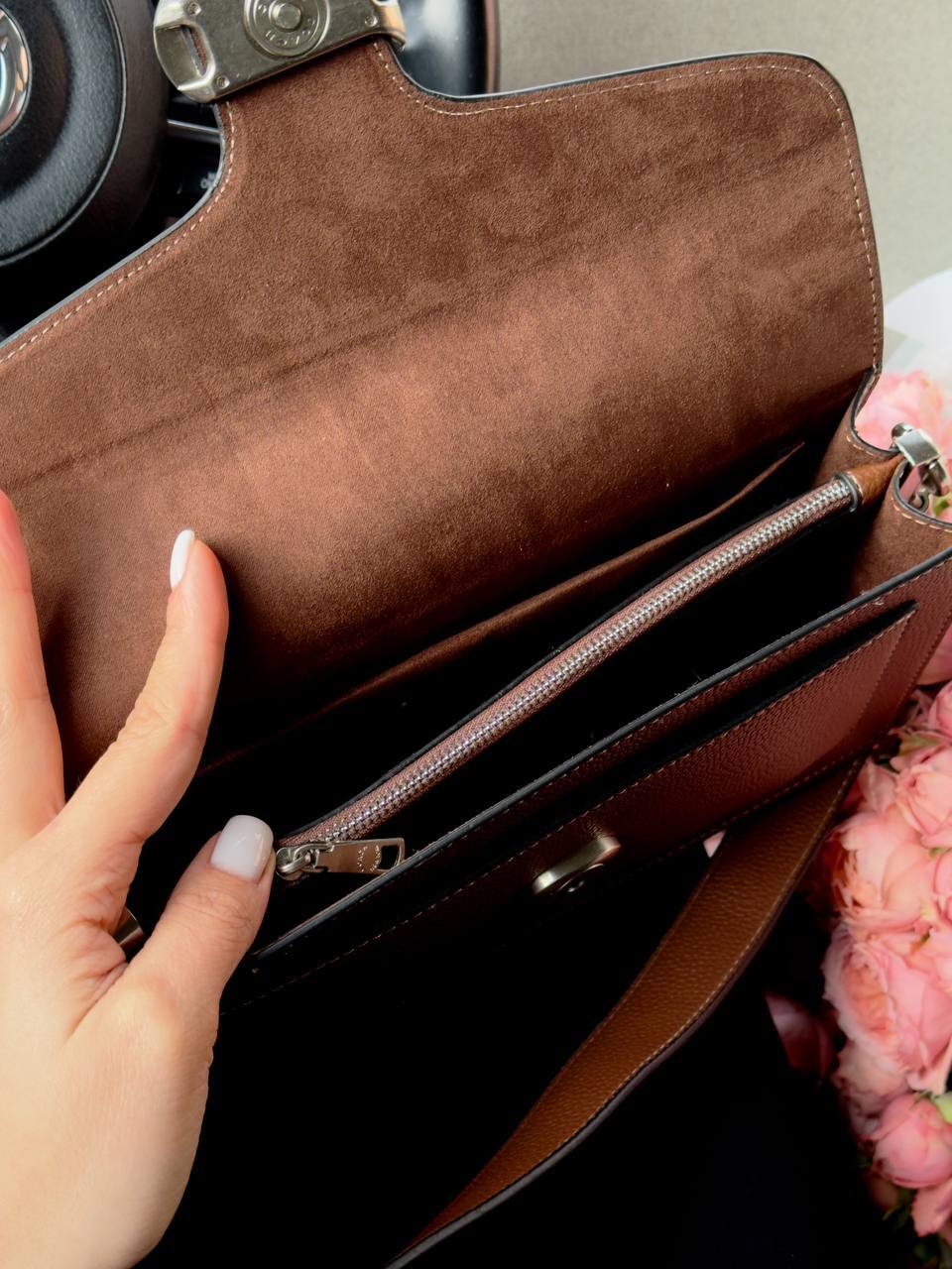 Coach Tabby Shoulder Bag 26 Brown - 11