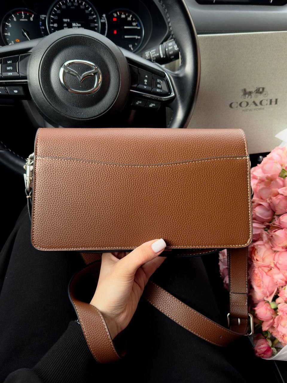 Coach Tabby Shoulder Bag 26 Brown - 7