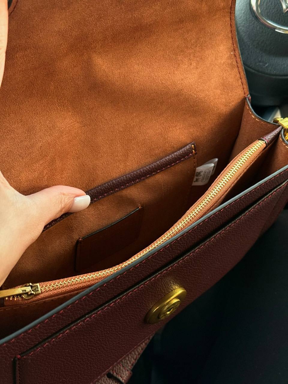 Coach Tabby Shoulder Bag 26 Burgundy - 11