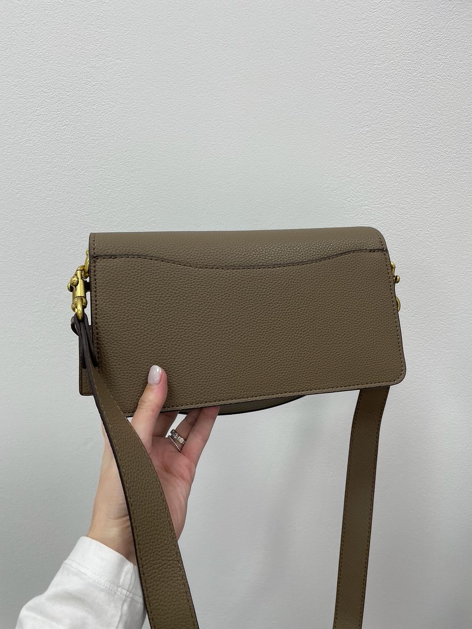 Coach Tabby Shoulder Bag 26 Dark Stone - 8