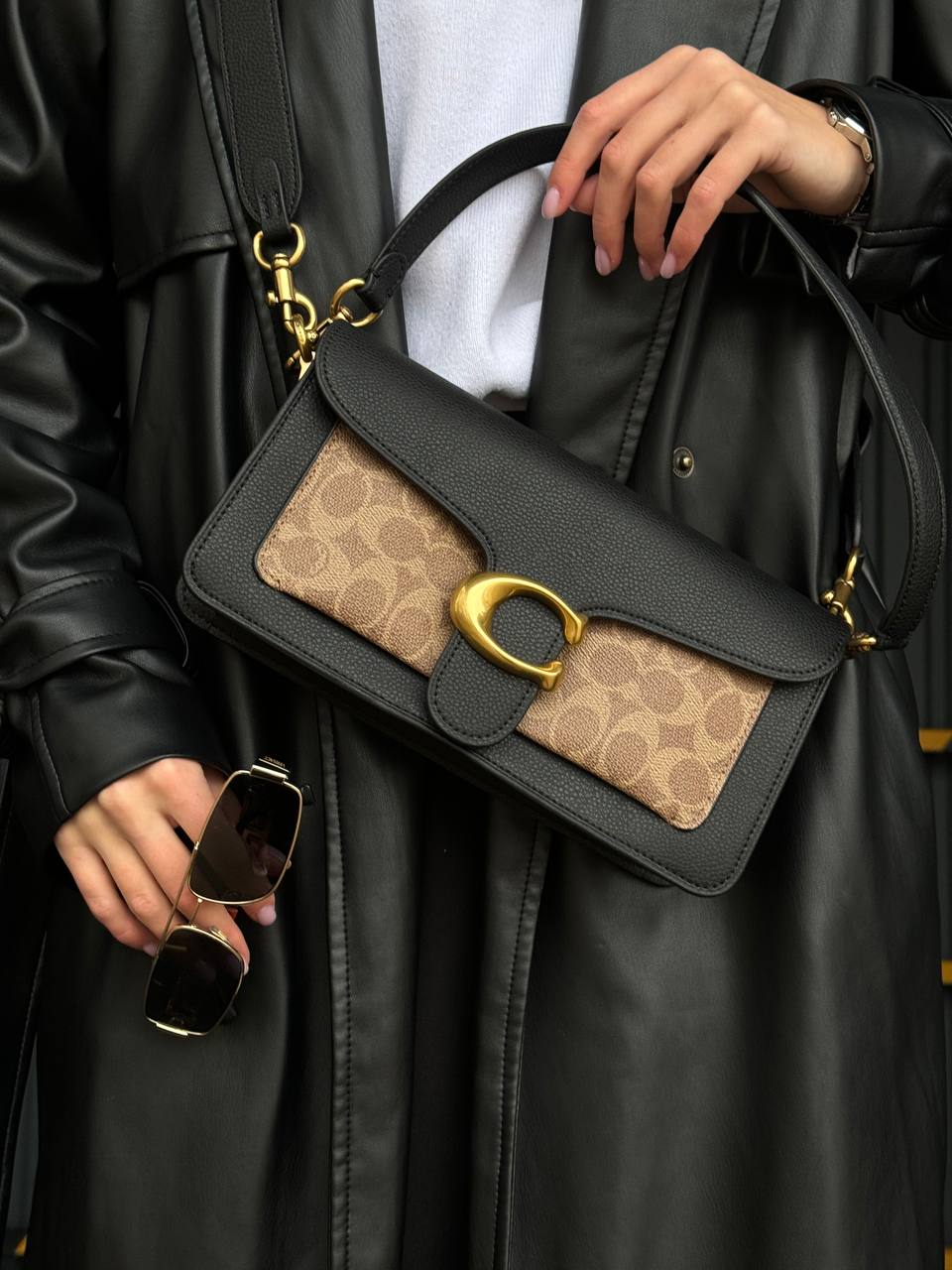 Coach Tabby Shoulder Bag 26 In Black - 3