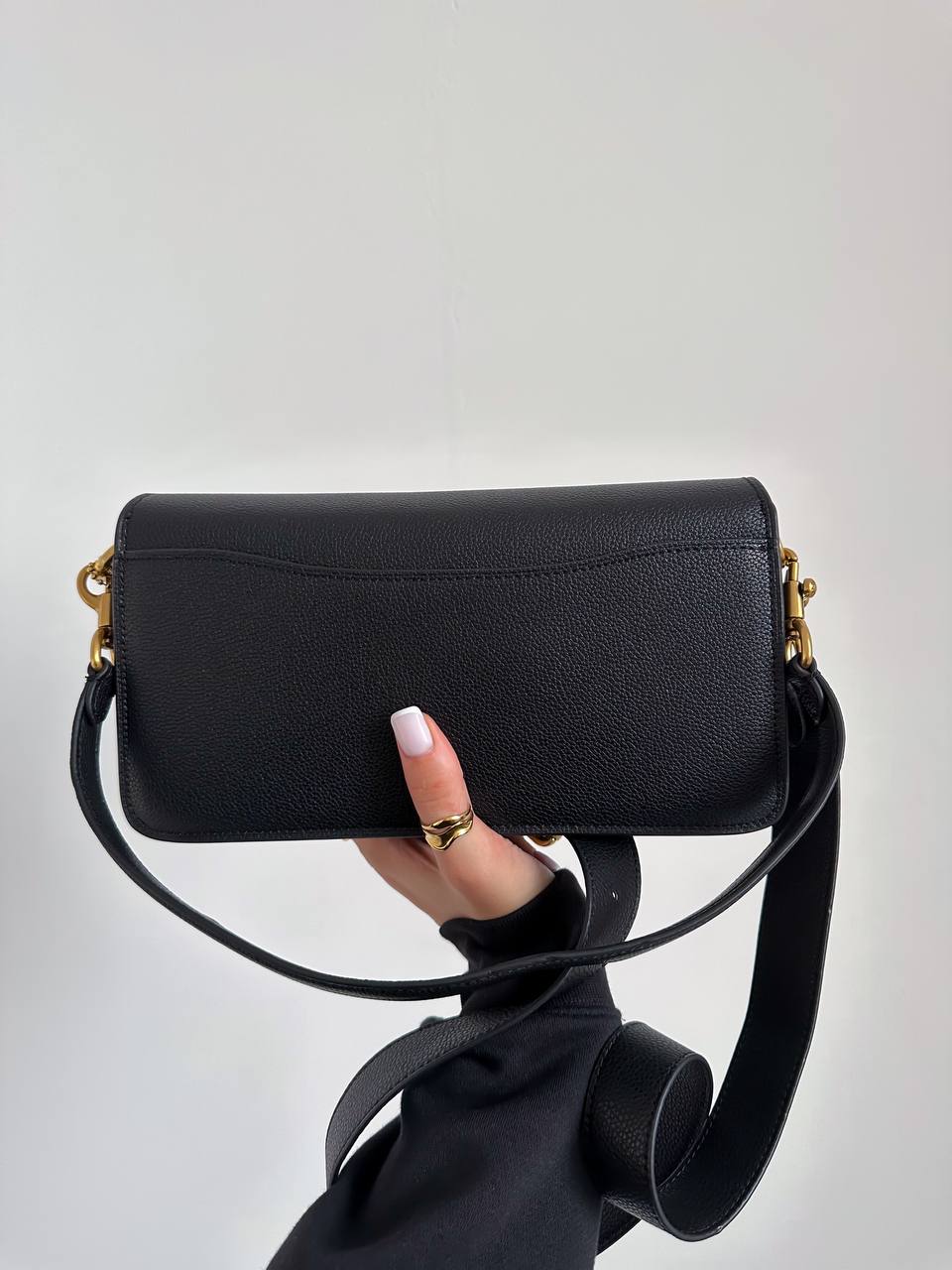 Coach Tabby Shoulder Bag 26 In Black. - 3