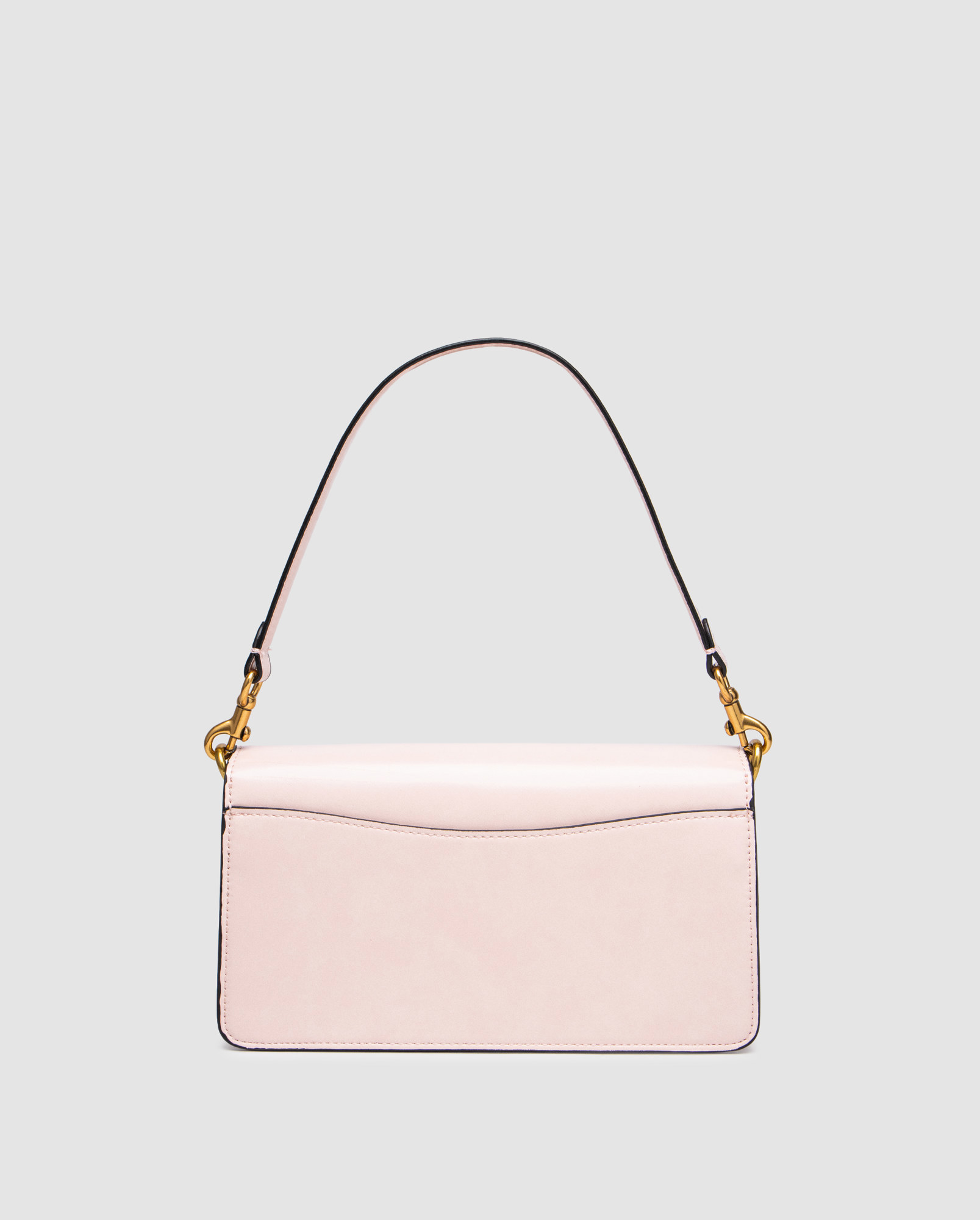 Coach Tabby Shoulder Bag 26 in Polished Pebble Leather Pink/Gol - 2