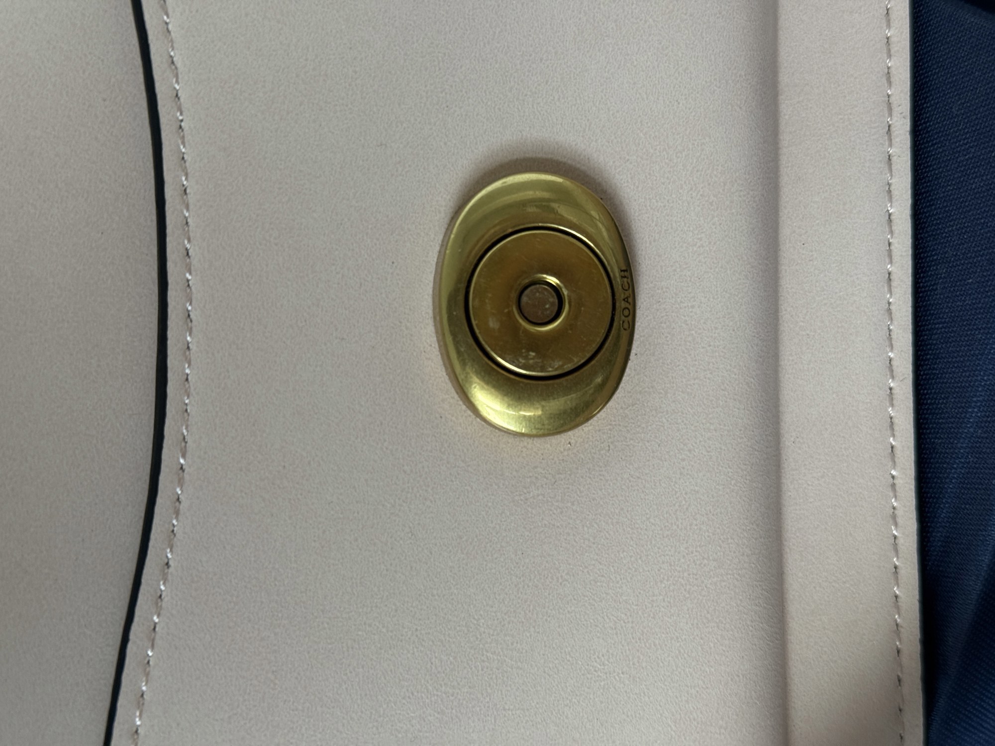 Coach Tabby Shoulder Bag 26 Pink/Gold (магнітна коробка) - 12