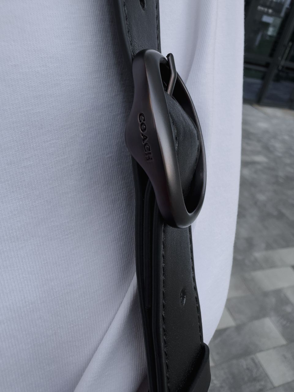 Coach Tabby Shoulder Bag 26 With Signature Canvas - Black - 25