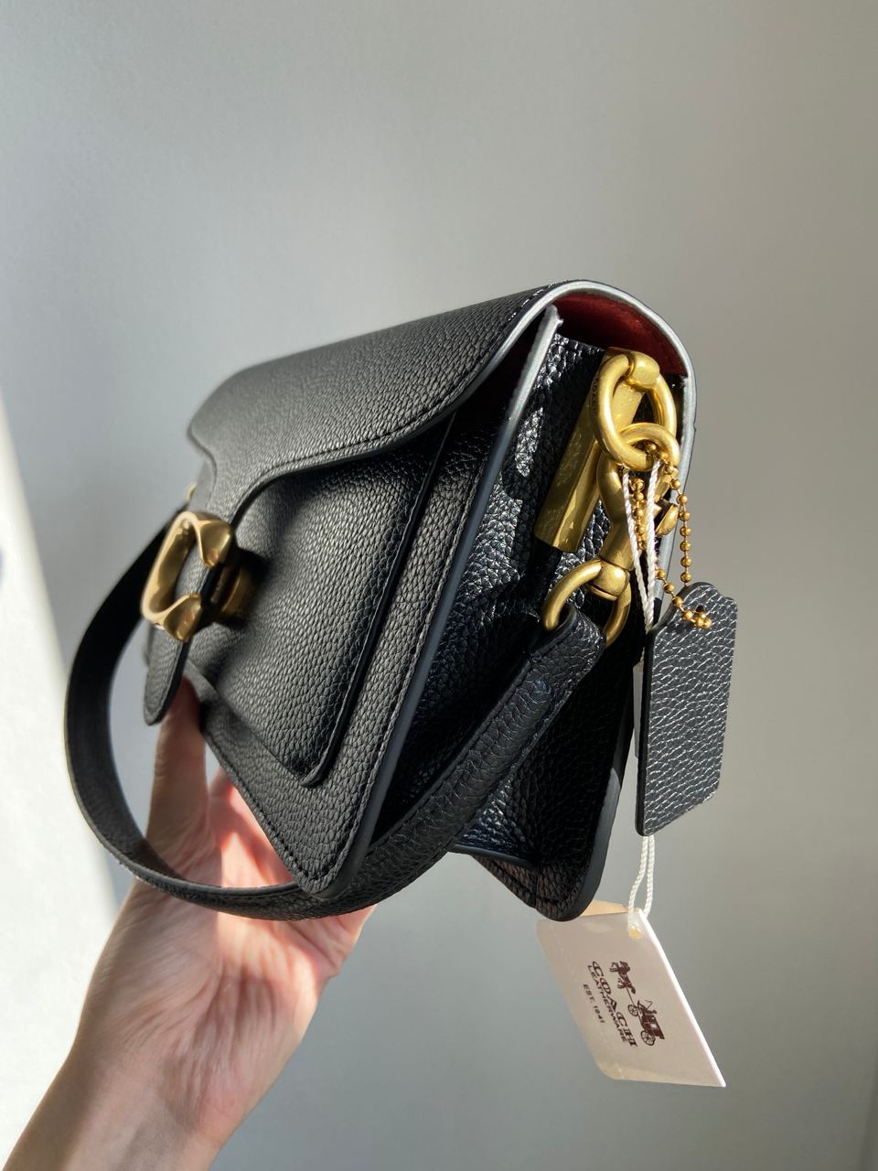 Coach Tabby Shoulder Bag 26 With Signature Canvas CH3 - 15