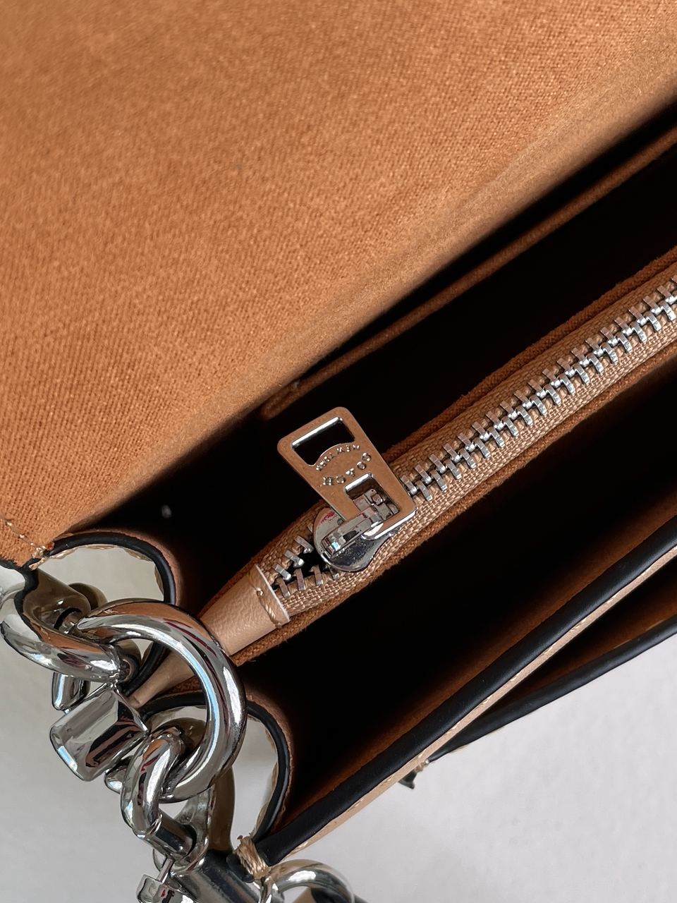 Coach Tabby Shoulder Bag 26 With Signature Canvas Sand Taupe - 29