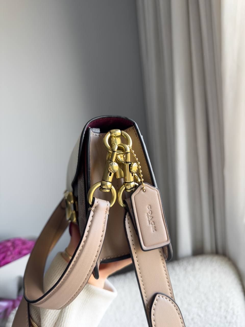 Coach Tabby Shoulder Bag 26 With Signature Canvas - 16