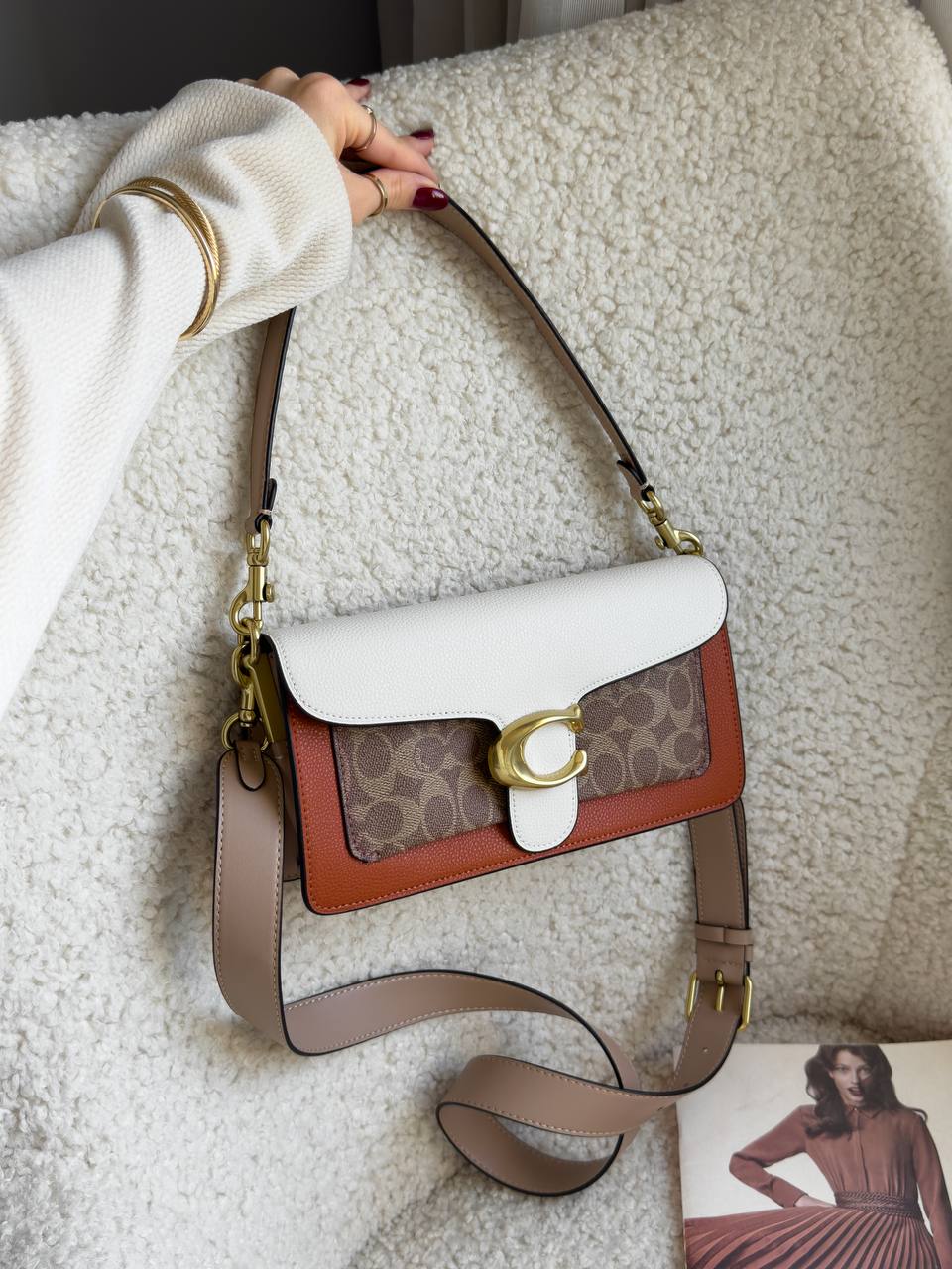 Coach Tabby Shoulder Bag 26 With Signature Canvas - 9