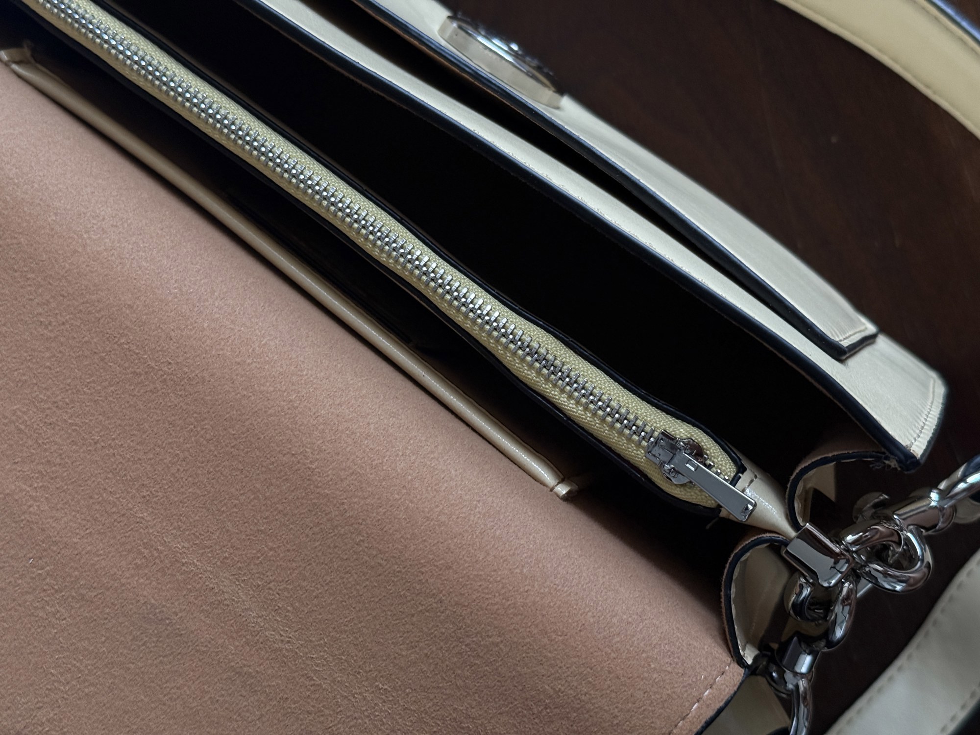 Coach Tabby Shoulder Bag 26 Yellow/Silver (магнітна коробка) - 9